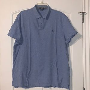 Men’s Polo by Ralph Lauren Blue XXL Custom Slim Fit